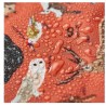 Sac cabas pliable rouge Animaux de la foret – Eco Chic