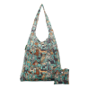 Sac cabas pliable vert "Chiens" – Eco Chic