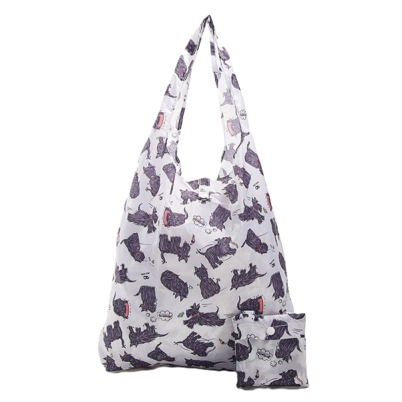 Sac cabas pliable "Chien Scotty" – Eco Chic