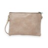 Pochette beige avec étoile pailletée
