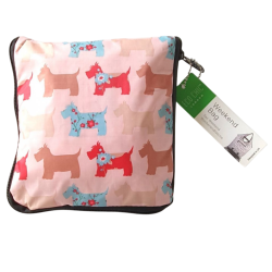 Sac week-end pliable Rose "Scottish" Eco Chic
