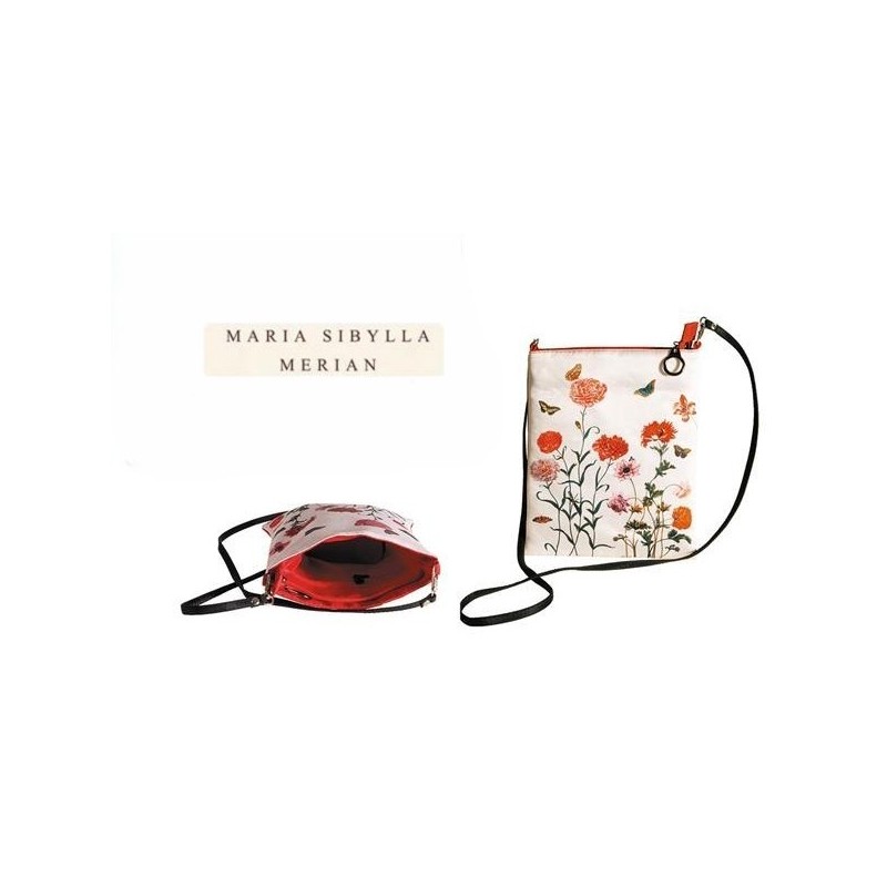 Sac bandoulière Maria Sibylla Merian – "Fleur et papillons"