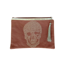 Pochette plate zippée Lie...