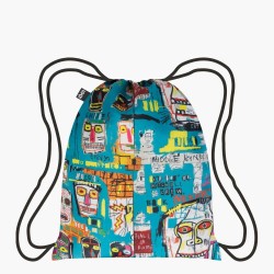 Sac à dos/ Cabas réversible LOQI "Couronne et Crâne" - Jean-Michel Basquiat