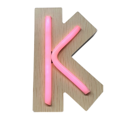 K- LETTRE NÉON