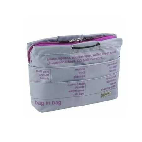 Bag in Bag Gris/Lilas - Coaban