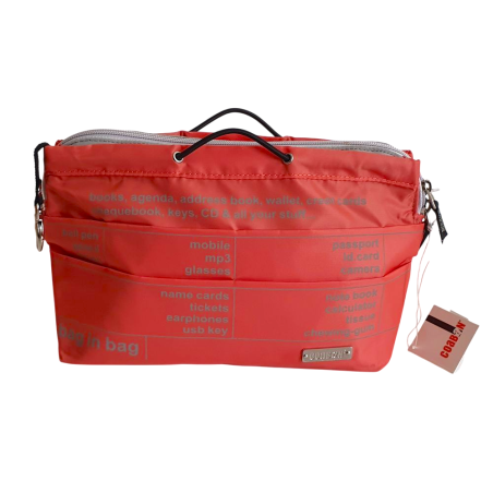 Bag in Bag Corail/Gris - Coaban