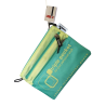 Triple pocket Vert eau/Amande - Coaban