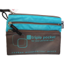 Triple pocket Gris/Turquoise - Coaban