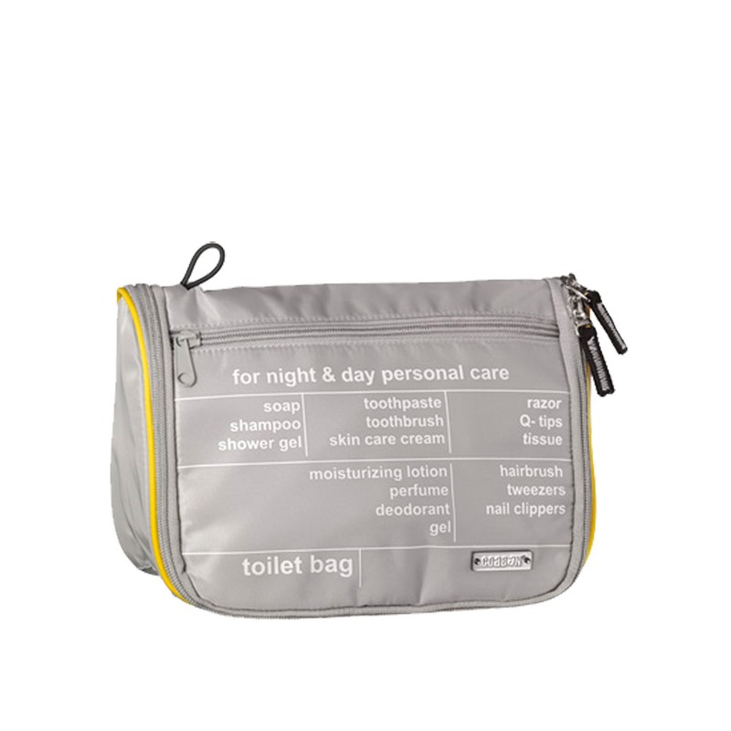 Trousse de toilette Grise"Toilet Bag"- Coaban