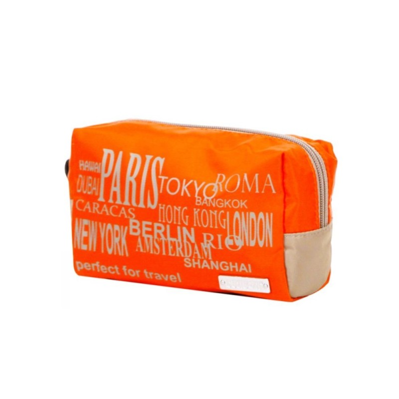 Trousse Cute Pouch  Coaban Orange/taupe