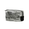 Trousse Cute Pouch Coaban Argent/noire