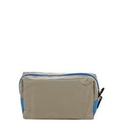 Trousse Cute Pouch Coaban Taupe/Bleu