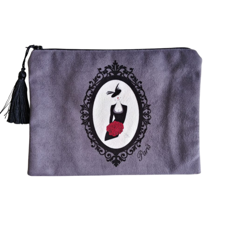 Petite Pochette Grise "La vie en Do"