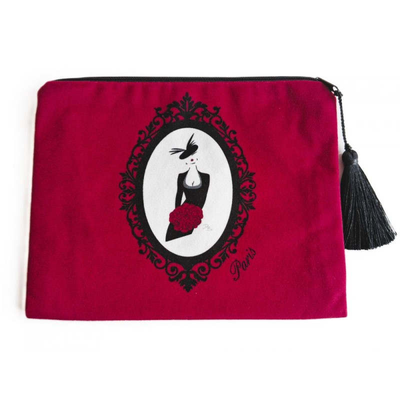 Petite Pochette Rouge "La vie en Do"