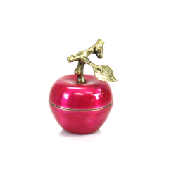 Porte-lumignon Pomme en métal- D.L.& Co