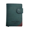 Porte-cartes vertical Arrow bicolor vert/bordeaux - Pepe Jeans