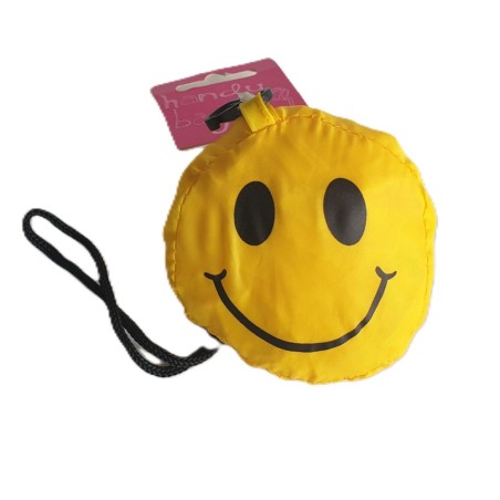 Sac à provisions pliable Smiley