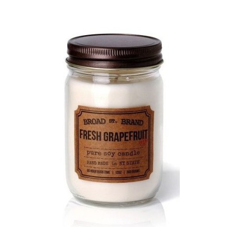 Bougie Broad St Brand – Fresh Grapefruit