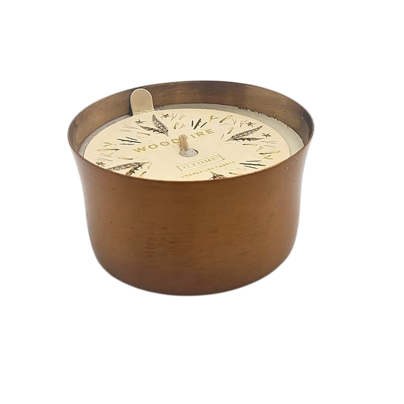 Bougie parfumée coupe Woodfire- ILLUME