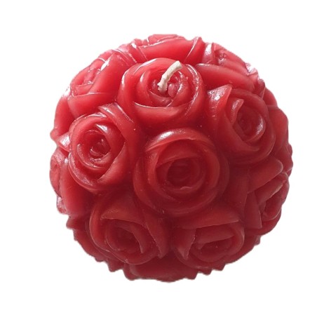Bougie Boule parfumée “Roses Rouges”