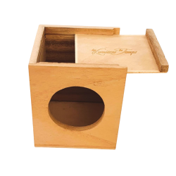 Boîte cadeau en bois pour bougie – Les Lumières du Temps