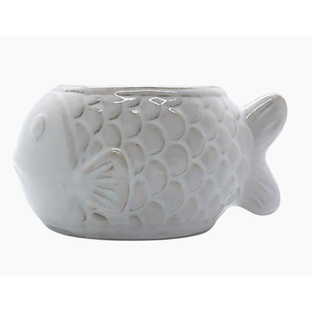 Bougie Woodwick Coastal sunset céramique poisson