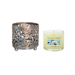 Porte votive en métal avec...