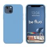 Coque iPhone 11 Pro BeFluo Bleu Acier - Moxie