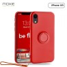 Coque iPhone XR BeFluo Rouge - Moxie