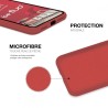 Coque iPhone XR BeFluo Rouge - Moxie