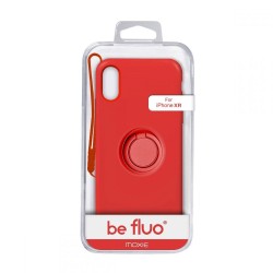 Coque iPhone XR BeFluo Rouge - Moxie