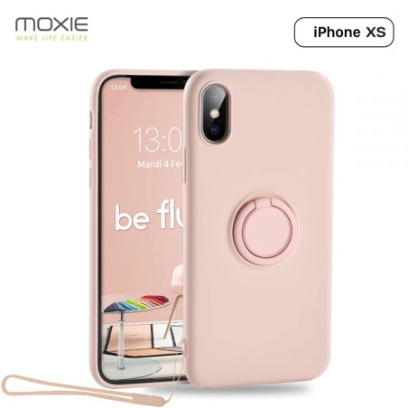 Coque iPhone XR BeFluo Rose - Moxie