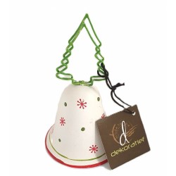 Cloches marque-place en métal – Décoration de table de Noël