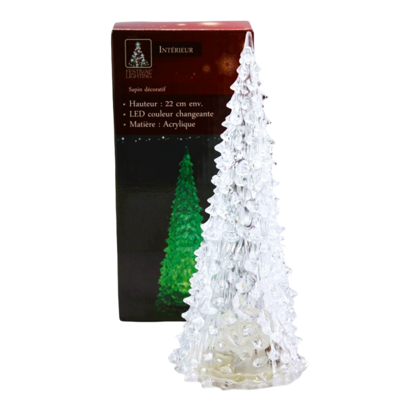 Sapin décoratif à led