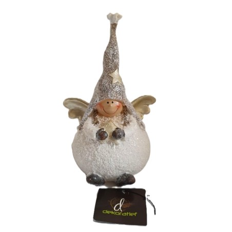 Ange fille avec étoile décoration de noël - Dekoratief