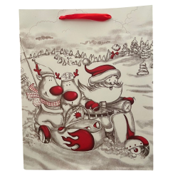 Sac cadeau Père Noël et...