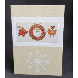 Carte de Noël double...