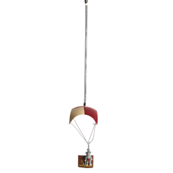 Décoration de noel à ressort Ours en parachute