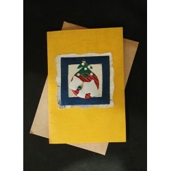 Carte double de Noël "Westie"