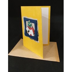 Carte double de Noël "Westie"