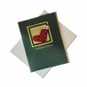 Carte double de Noël Meilleurs Vœux « Botte de Noël»