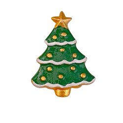 Bouton JHB - Sapin de Noël