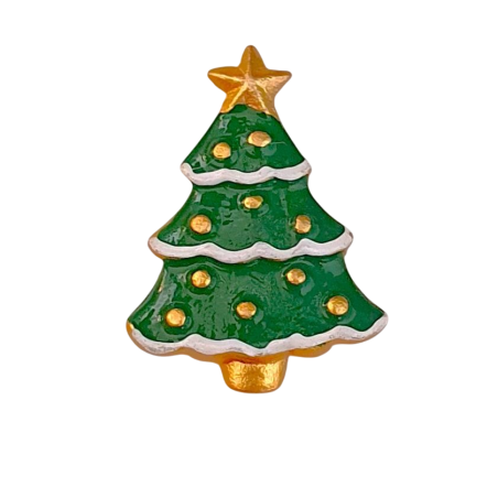 Bouton JHB - Sapin de Noël
