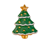 Bouton JHB - Sapin de Noël