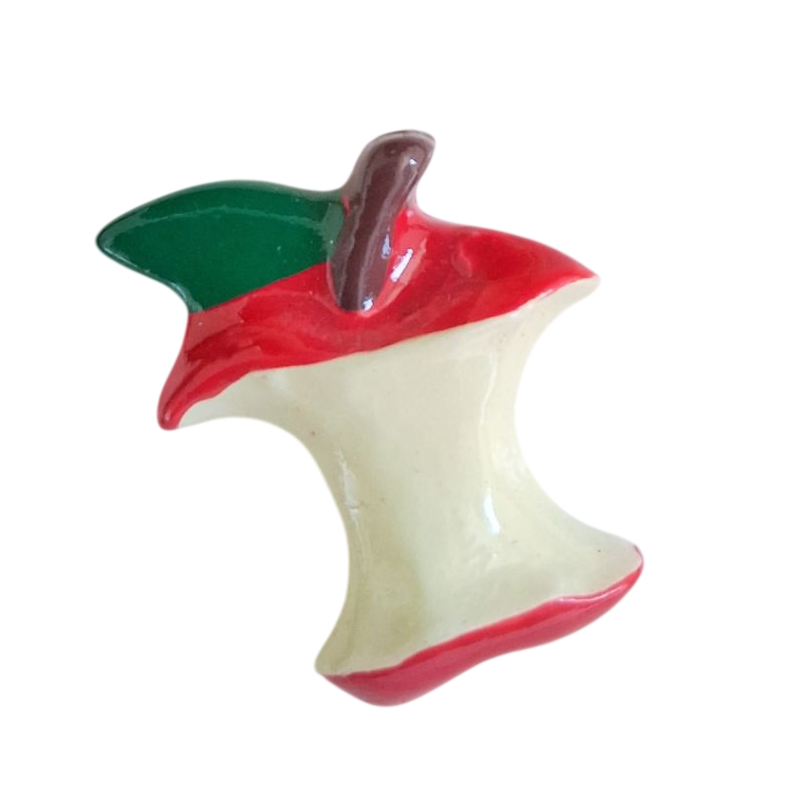 Bouton JHB - "Trognon de pomme"