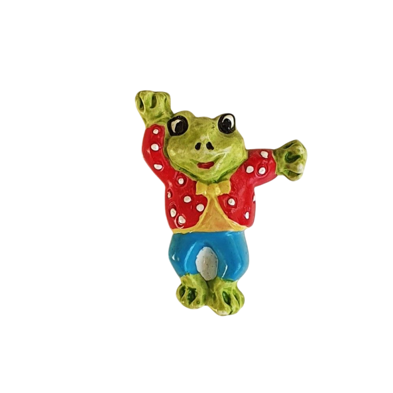 Bouton DMC - Grenouille Happy frog