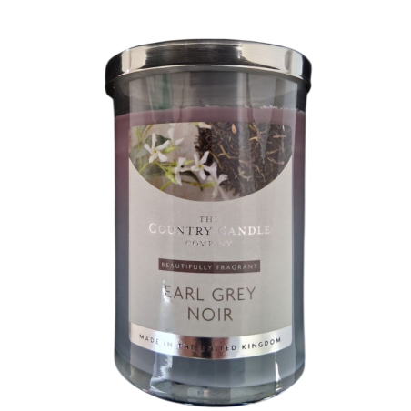 Moyenne Jarre "Earl Grey Noir" The Country Candle