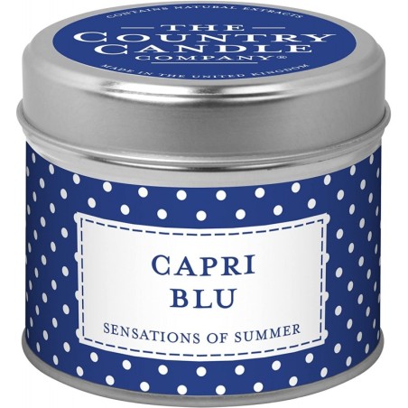 Boite Métallique Capri Blu - The Country Candle