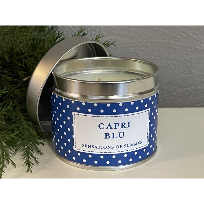 Boite Métallique Capri Blu - The Country Candle